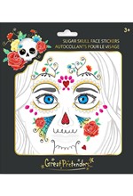 STICKERS ΠΡΟΣΩΠΟΥ GREAT PRETENDERS SUGAR SKULL