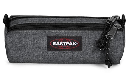 ΚΑΣΕΤΙΝΑ ΒΑΡΕΛΑΚΙ ΜΕ 2 ΦΕΡΜΟΥΑΡ EASTPAK BENCHMARK DOUBLE DOUBLE EK0A5B9277H1 BLACK DENIM