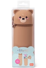 ΚΑΣΕΤΙΝΑ ΜΑΚΡΟΣΤΕΝΗ LEGAMI ΣΙΛΙΚΟΝΗΣ KA0011 KAWAII  2-IN-1 SOFT-TEDDY BEAR