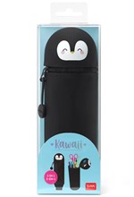 ΚΑΣΕΤΙΝΑ ΜΑΚΡΟΣΤΕΝΗ LEGAMI ΣΙΛΙΚΟΝΗΣ KA0015 KAWAII  2-IN-1 SOFT-PENGUIN