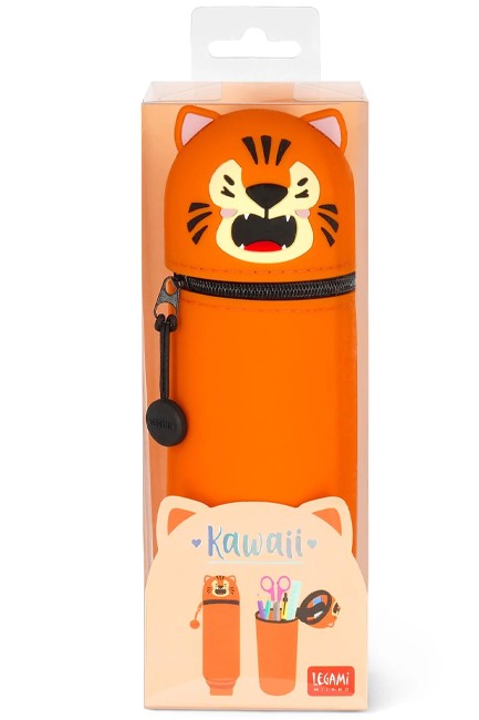 ΚΑΣΕΤΙΝΑ ΜΑΚΡΟΣΤΕΝΗ LEGAMI ΣΙΛΙΚΟΝΗΣ KA0018 KAWAII  2-IN-1 SOFT-TIGER LIMITED