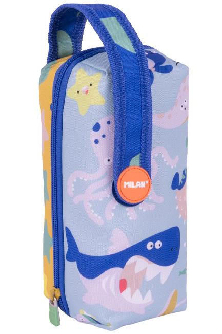 ΚΑΣΕΤΙΝΑ ΓΕΜΑΤΗ ΜΑΚΡΟΣΤΕΝΗ MILAN 08872BD BLUE ODYSSEY ΜΕ 4 ΑΠΟΣΠΩΜΕΝΕΣ ΚΑΣΕΤΙΝΕΣ