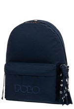 ΤΣΑΝΤΑ ΠΛΑΤΗΣ POLO BAG WITH SCARF 901135-5000 NIGHT BLUE ΜΟΝΟΘΕΣΙΑΚΗ