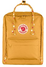 ΤΣΑΝΤΑ ΠΛΑΤΗΣ FJALLRAVEN KANKEN 23510-160-916 OCHRE CONETTI PATTERN  ΜΟΝΟΘΕΣΙΑΚΗ