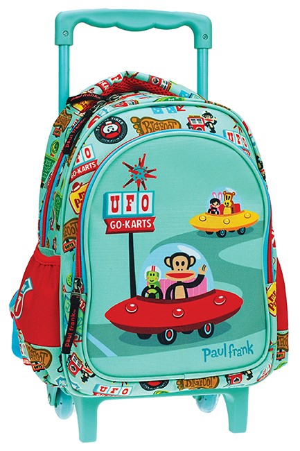 ΤΣΑΝΤΑ TROLLEY ΝΗΠΙΟΥ BACK ME UP PAUL FRANK UFO 346-84072 ΜΟΝΟΘΕΣΙΑΚΗ