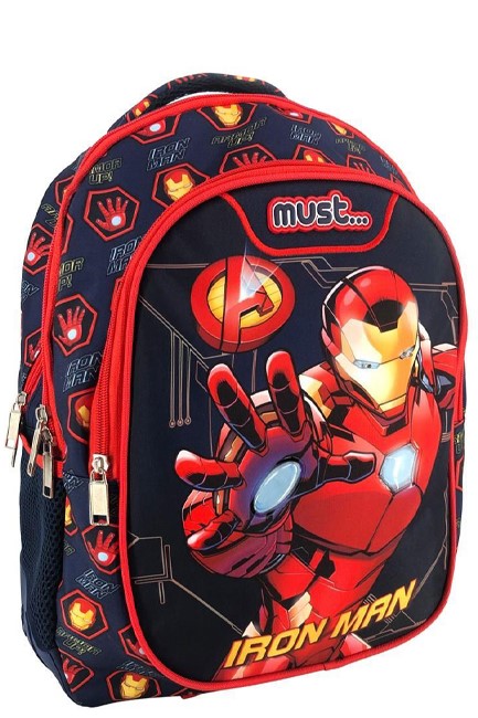 ΤΣΑΝΤΑ ΠΛΑΤΗΣ MUST AVENGERS IRON MAN ΜΕ LED 000506218 ΠΟΛΥΘΕΣΙΑΚΗ