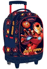 ΤΣΑΝΤΑ TROLLEY MUST AVENGERS IRON MAN ΜΕ LED 000506239 ΠΟΛΥΘΕΣΙΑΚΗ