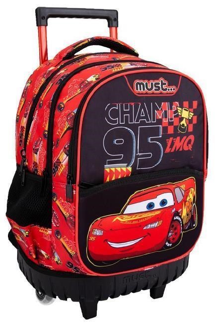 ΤΣΑΝΤΑ TROLLEY MUST DISNEY CARS LETS RACE 000564208 ΠΟΛΥΘΕΣΙΑΚΗ