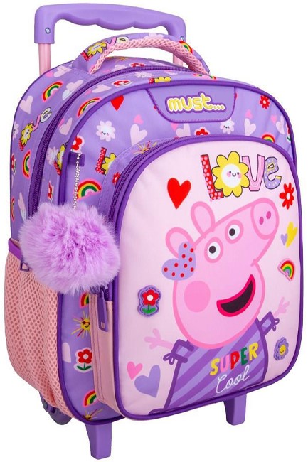 ΤΣΑΝΤΑ TROLLEY ΝΗΠΙΟΥ MUST PEPPA PIG SUPER COOL 000482796 ΜΟΝΟΘΕΣΙΑΚΗ