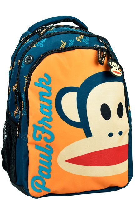 ΤΣΑΝΤΑ ΠΛΑΤΗΣ BACK ΜΕ UP 346-80031 PAUL FRANK LOGO BOYS ΠΟΛΥΘΕΣΙΑΚΗ