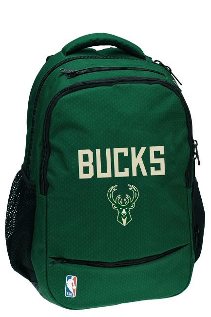 ΤΣΑΝΤΑ ΠΛΑΤΗΣ BACK ΜΕ UP 338-20031 NBA BUCKS ΠΟΛΥΘΕΣΙΑΚΗ