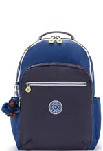 ΤΣΑΝΤΑ ΠΛΑΤΗΣ KIPLING SEOUL I5140-8FB FANTASY BLUE ΜΕ ΘΗΚΗ LAPTOP ΜΟΝΟΘΕΣΙΑΚΗ