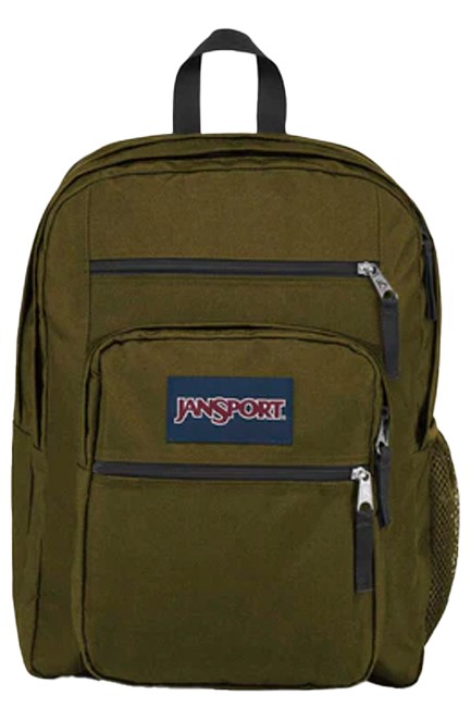 ΤΣΑΝΤΑ ΠΛΑΤΗΣ JANSPORT BIG STUDENT EK0A5BAHZ911 ARMY GREEN ΠΟΛΥΘΕΣΙΑΚΗ