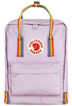 ΤΣΑΝΤΑ ΠΛΑΤΗΣ MINI FJALLRAVEN KANKEN RAINBOW 23621-457-907 LAVENDER-RAINBOW PATTERN ΜΟΝΟΘΕΣΙΑΚΗ