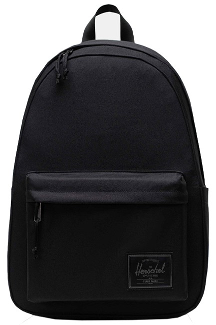 ΤΣΑΝΤΑ ΠΛΑΤΗΣ ΜΕ ΘΗΚΗ LAPTOP HERSCHEL CLASSIC XL BLACK ΜΟΝΟΘΕΣΙΑΚΗ