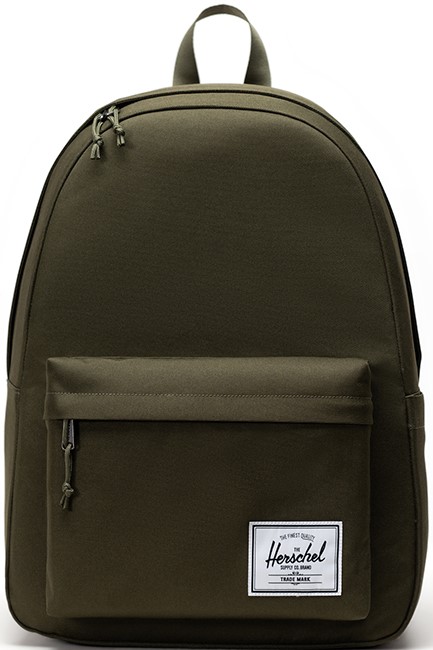 ΤΣΑΝΤΑ ΠΛΑΤΗΣ ΜΕ ΘΗΚΗ LAPTOP HERSCHEL CLASSIC XL IVY GREEN ΜΟΝΟΘΕΣΙΑΚΗ