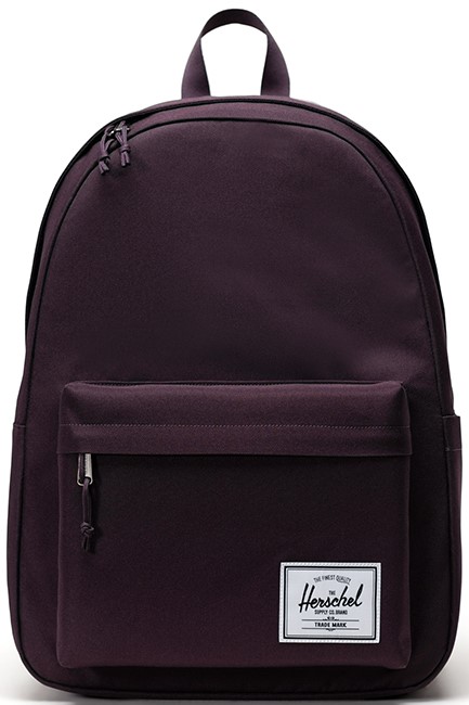 ΤΣΑΝΤΑ ΠΛΑΤΗΣ ΜΕ ΘΗΚΗ LAPTOP HERSCHEL CLASSIC XL PLUM PERFECT ΜΟΝΟΘΕΣΙΑΚΗ