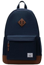 ΤΣΑΝΤΑ ΠΛΑΤΗΣ ΜΕ ΘΗΚΗ LAPTOP HERSCHEL HERITAGE NAVY-TAN ΜΟΝΟΘΕΣΙΑΚΗ