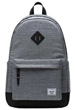 ΤΣΑΝΤΑ ΠΛΑΤΗΣ ΜΕ ΘΗΚΗ LAPTOP HERSCHEL HERITAGE RAVEN CROSSHATCH ΜΟΝΟΘΕΣΙΑΚΗ