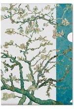 ΘΗΚΗ Α4 ΜΕ ΑΝΟΙΓΜΑ Γ BB VAN GOGH-ALMOND BLOSSOM