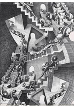 ΘΗΚΗ Α4 ΜΕ ΑΝΟΙΓΜΑ Γ BB ESCHER-HOUSE OF THE STAIRS