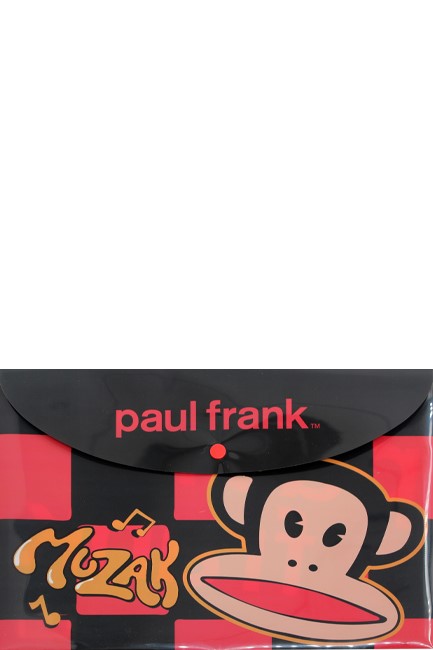 ΦΑΚΕΛΟΣ Α4 ΜΕ ΚΟΥΜΠΙ FANCY BACK ME UP NO FEAR PAUL FRANK SPORTS 346-76580