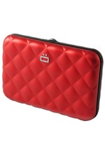 ΚΑΡΤΟΘΗΚΗ ΓΙΑ 10 ΚΑΡΤΕΣ ΜΕ ΚΑΠΑΚΙ OGON RFID SAFE QUILTED RED