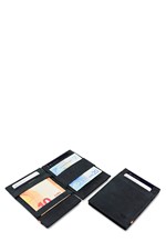 ΚΑΡΤΟΘΗΚΗ ΓΙΑ 10 ΚΑΡΤΕΣ LEATHER GARZINI MAGIC WALLET RFID SAFE ESSENZIALE VINTAGE CARBON BLACK