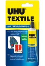 ΚΟΛΛΑ UHU ΥΦΑΣΜΑΤΟΣ TEXTIL 19ML.