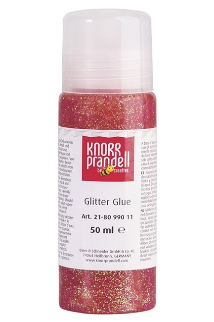 ΚΟΛΛΑ GLITTER KNORR-PRANDELL 50ML 011-LIGHT RED