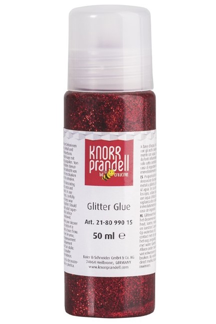 ΚΟΛΛΑ GLITTER KNORR-PRANDELL 50ML 015-RED