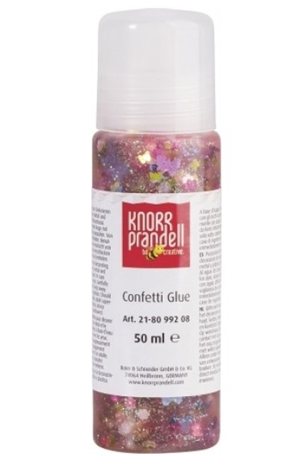 ΚΟΛΛΑ GLITTER KNORR-PRANDELL 50ml.CONFETTI 08-ΠΕΤΑΛΟΥΔΕΣ