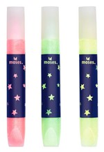 ΚΟΛΛΑ GLITTER XMAS MOSES ΣΕΤ 3 ΤΕΜ.GLITTER GLOW IN THE DARK M16752