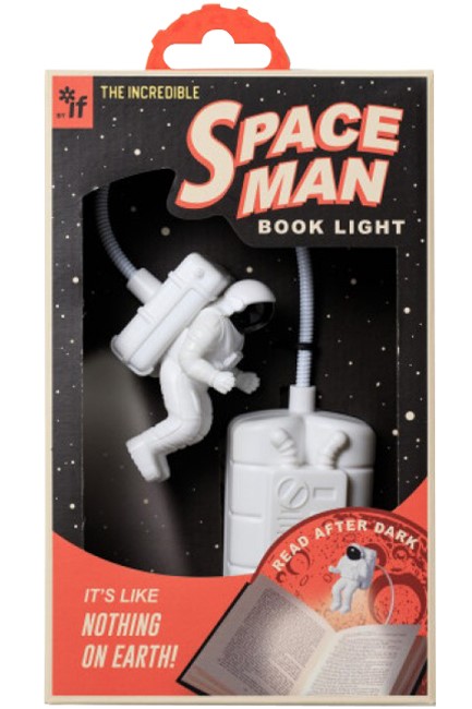 ΦΑΚΟΣ ΒΙΒΛΙΟΥ FLEXIBLE TRIPLE LED SPACE MAN