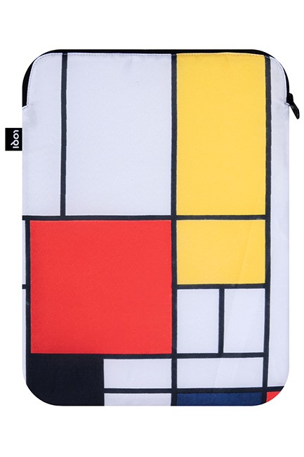 ΘΗΚΗ ΓΙΑ LAPTOP 13'' LOQI MUSEUM PIET MONDRIAN COMPOSITION WITH RED YELLOW BLUE AND BLACK