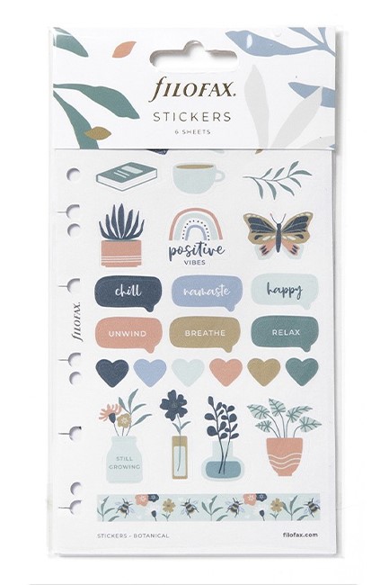 FILOFAX ΑΝΤΑΛΛΑΚΤΙΚΟ A5 STICKERS BOTANICAL       