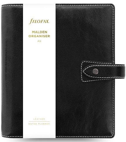 FILOFAX ΘΗΚΗ A5 MALDEN BLACK       