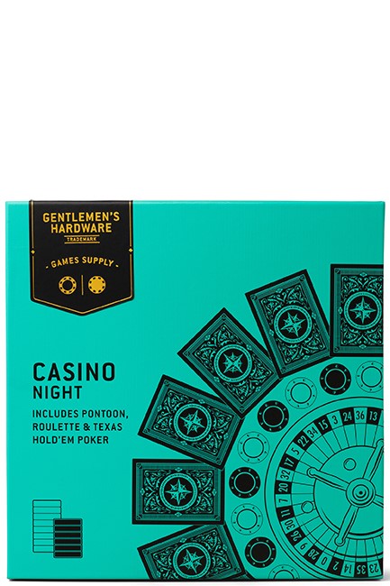 CASINO NIGHT GENTLEMENS HARDWARE GEN584