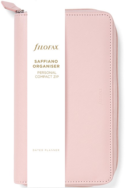 FILOFAX ΘΗΚΗ PRS SAFIANO COMPACT  ZIP BLUSH    