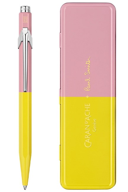 CARAN D'ACHE ΣΤΥΛΟ PAUL SMITH CHARTREUSE YELLOW-ROSE PINK 849.341