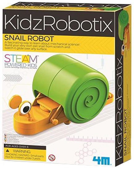 ΚΑΤΑΣΚΕΥΗ ΣΑΛΙΓΚΑΡΙ ΡΟΜΠΟΤ KIDZROBOTIX 4M0570