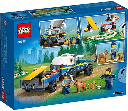 LEGO CITY POLICE-60369 MOBILE POLICE DOG TRAINING