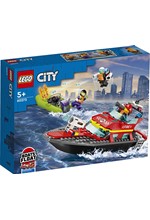 LEGO CITY FIRE-60373 FIRE RESCUE BOAT