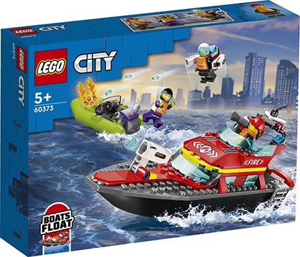 LEGO CITY FIRE-60373 FIRE RESCUE BOAT