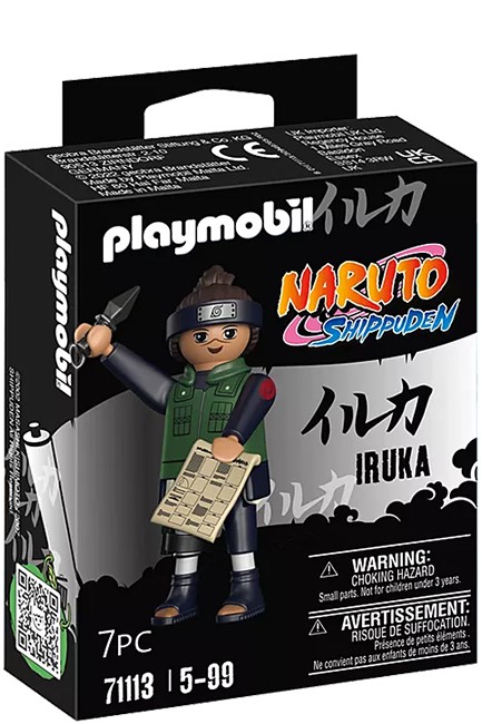 PLAYMOBIL NARUTO SHIPPUDEN-71113 IRUKA