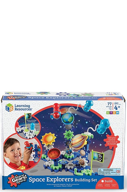 SPACE EXPLORERS BUILDING SET LEARNING RESOURCES GEARS GEARS GEARS