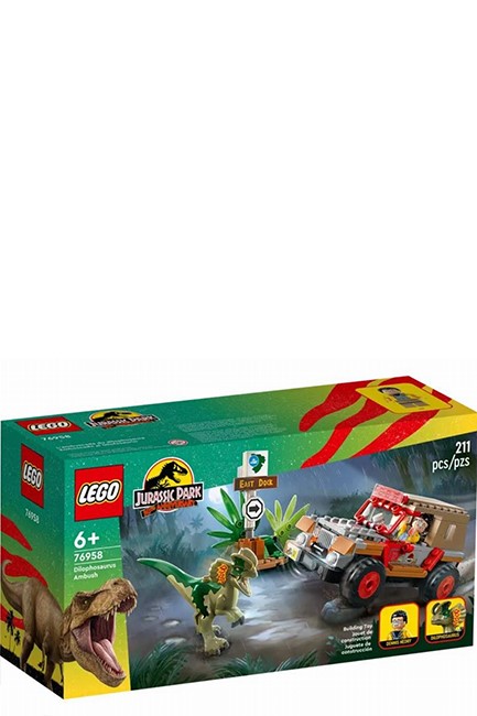 LEGO JURASSIC WORD-76958 DILOPHOSAURUS AMBUSH