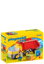 PLAYMOBIL ΠΡΟΣΧΟΛΙΚΗ 123-70126 ΑΝΑΤΡΕΠΟΜΕΝΟ ΦΟΡΤΗΓΟ ΜΕ ΕΡΓΑΤΗ