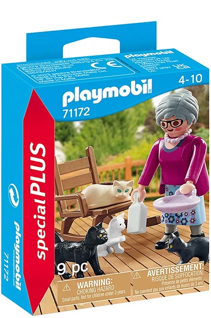 PLAYMOBIL SPECIAL PLUS-71172 ΓΙΑΓΙΑ ΜΕ ΓΑΤΑΚΙΑ