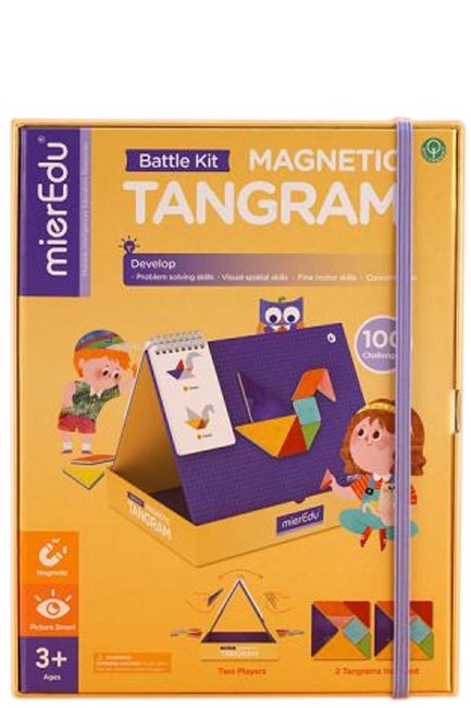 ΜΑΓΝΗΤΙΚΟ TANGRAM MIER EDU ΓΙΑ 2 ΠΑΙΧΤΕΣ BATTLE KIT